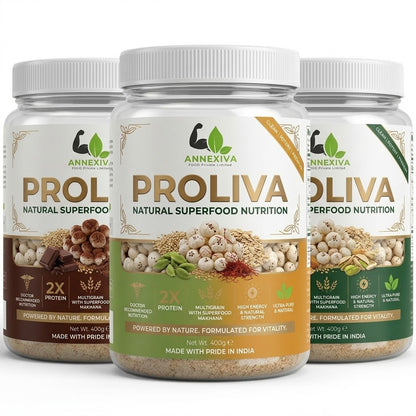 Proliva Pre-Order Reservation ,ANNEXIVA Family Nutrition Powder – Makhana Based Plant Protein