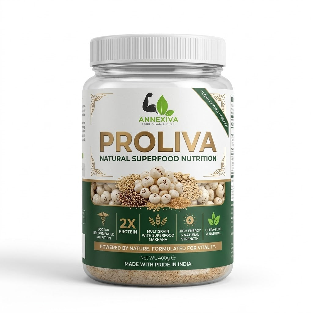 Proliva Pre-Order Reservation ,ANNEXIVA Family Nutrition Powder – Makhana Based Plant Protein