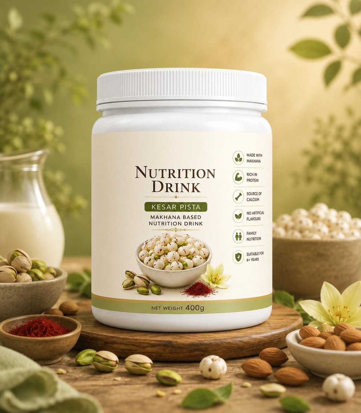ANNEXIVA Nutrition Drink – Kesar Pista
