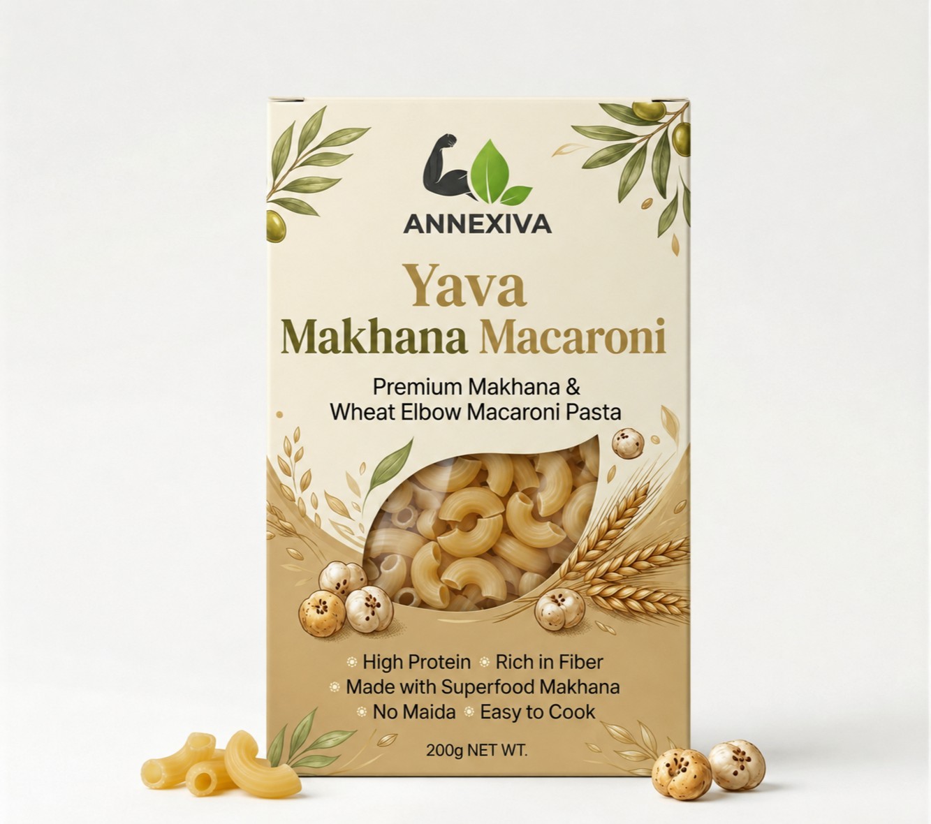 Makhana-macaroni
